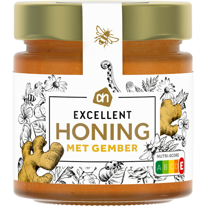 AH Excellent Honing & gember (250g)