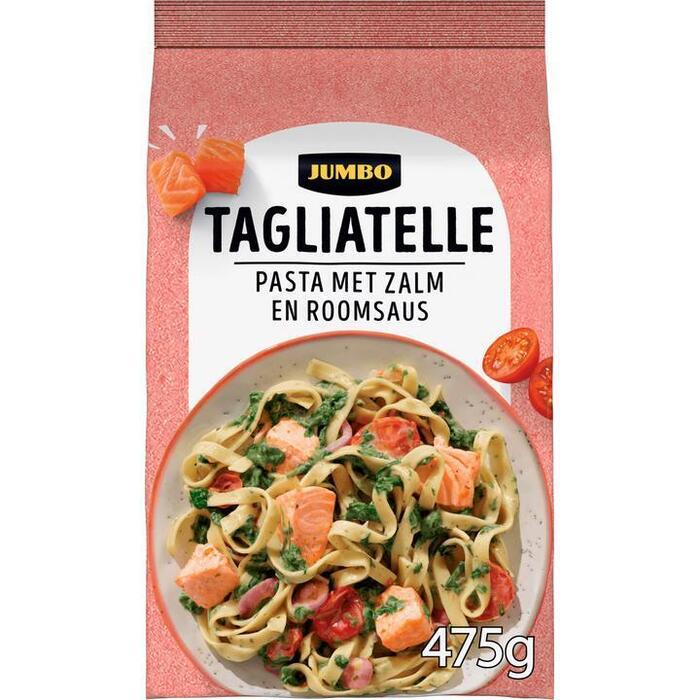 Jumbo Tagliatelle Pasta met Zalm en Roomsaus 475 g (475g)