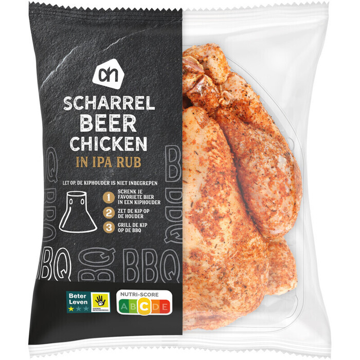 AH BBQ scharrel beer chicken in IPA rub (1.48kg)