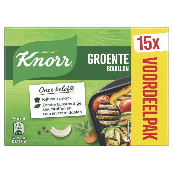Knorr Groentebouillon 15 x 10g (150g)