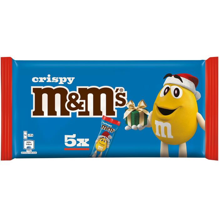 M&M'S Crispy santa (5 × 29g)