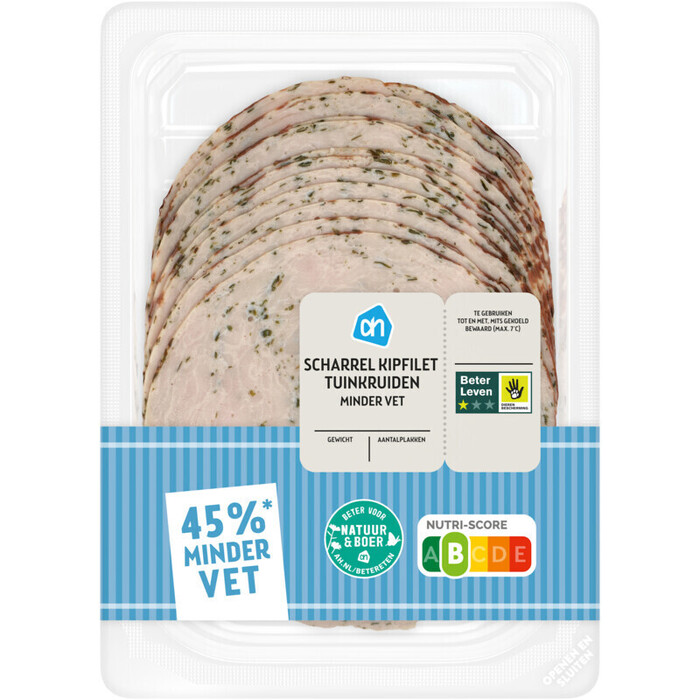 AH Kipfilet tuinkruiden minder vet (125g)
