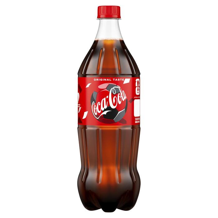 Coca-Cola Original Taste (Fles, 1L)