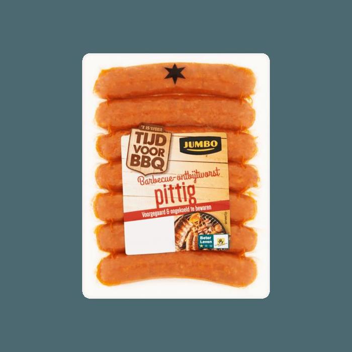 Barbecue Ontbijtworst Pittig (230g) Jumbo Barbecue Ontbijtworst Pittig 230g, product en prijs