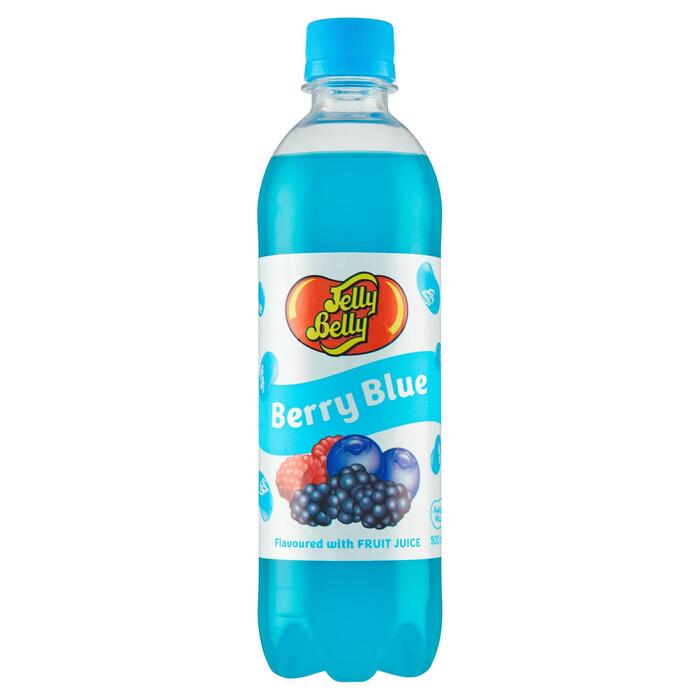Jelly Belly Frisdrank Berry Blue 500 ml (Fles, 0.5L)