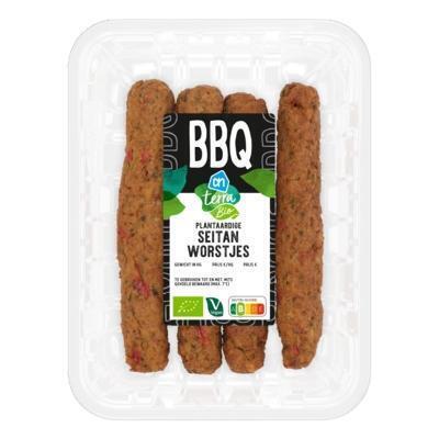 AH Terra Biologisch plantaardige seitan worstjes (160g)