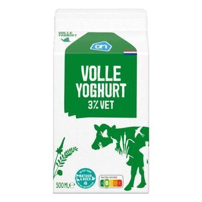 AH Volle yoghurt (0.5L)