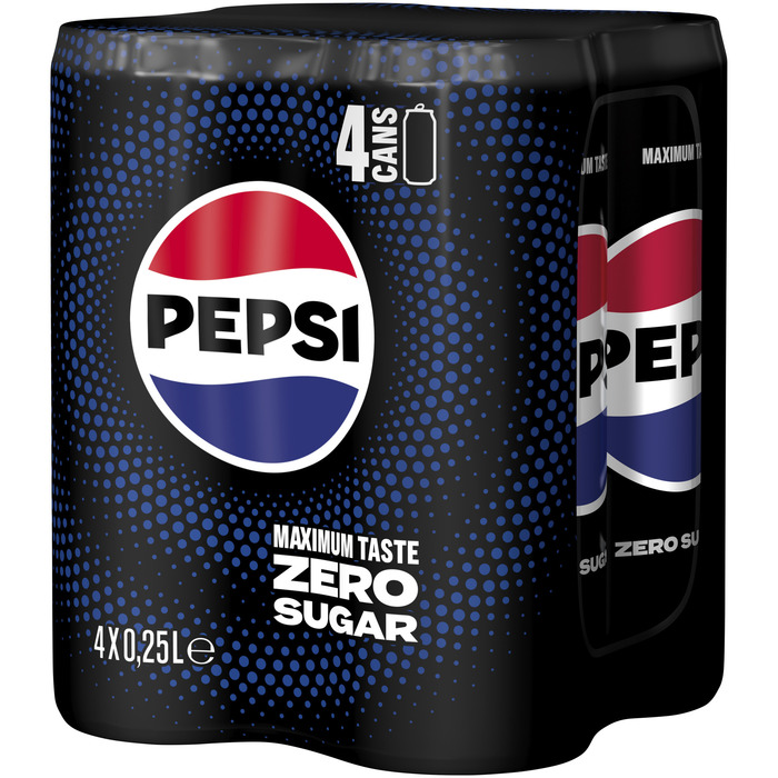 Zero 4x25 cl (1L)