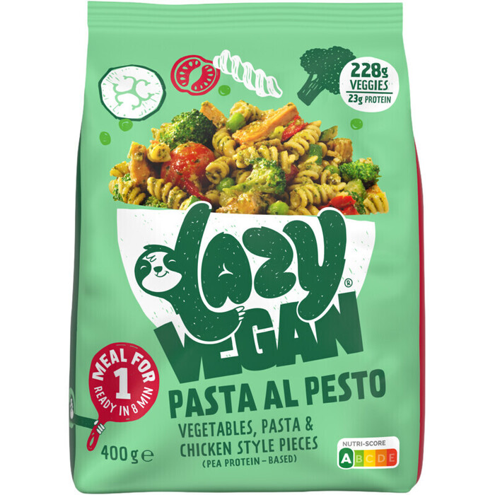 Lazy Vegan Pasta al pesto (400g)