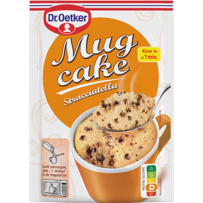 Mug Cake Stracciatella (Zakje, 60g)