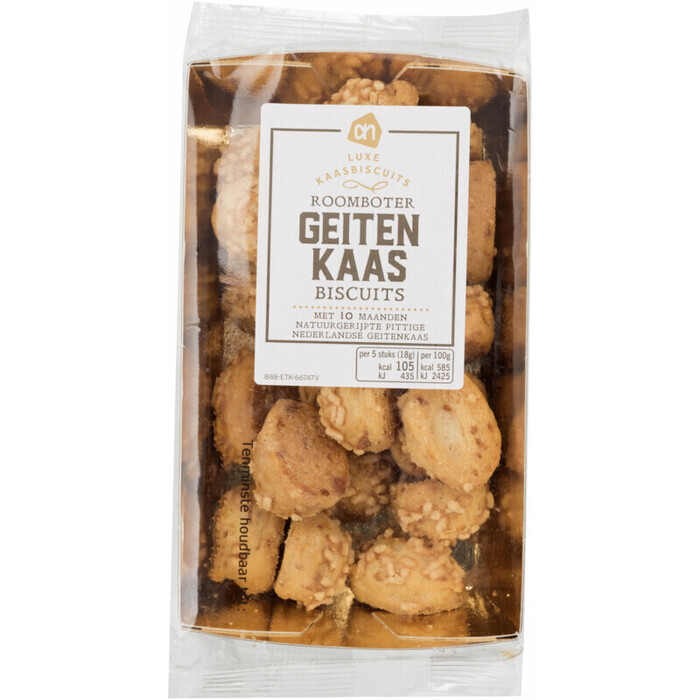 AH Excellent Geitenkaas biscuits (85g)