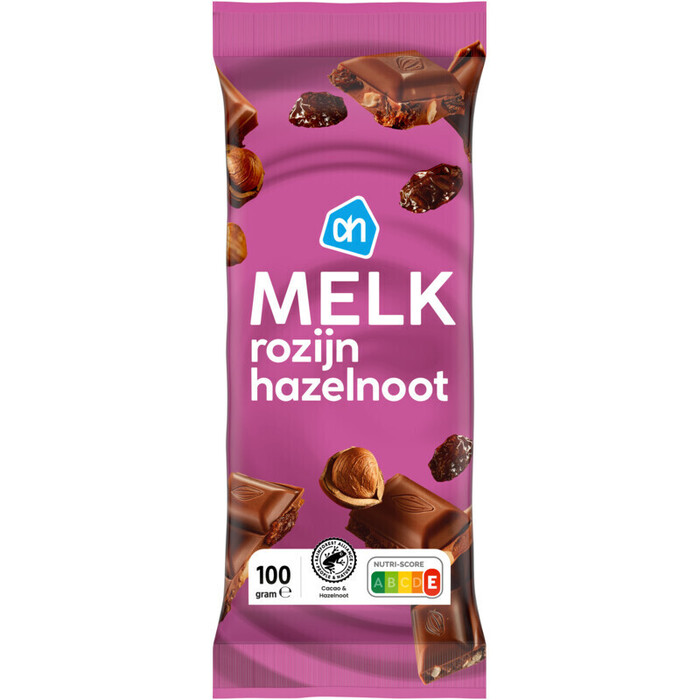 AH Melk rozijn hazelnoot (100g)