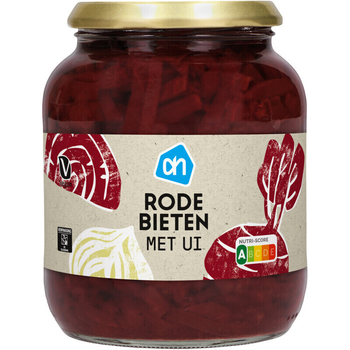 Rode bieten met ui (pot, 680g)