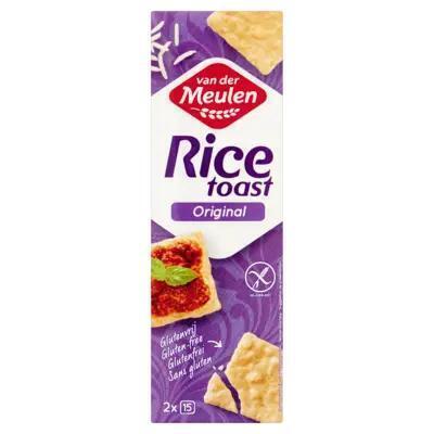 Van Der Meulen Rice Toast Original 2 x 15 Stuks 65 g (Pak, 65g)