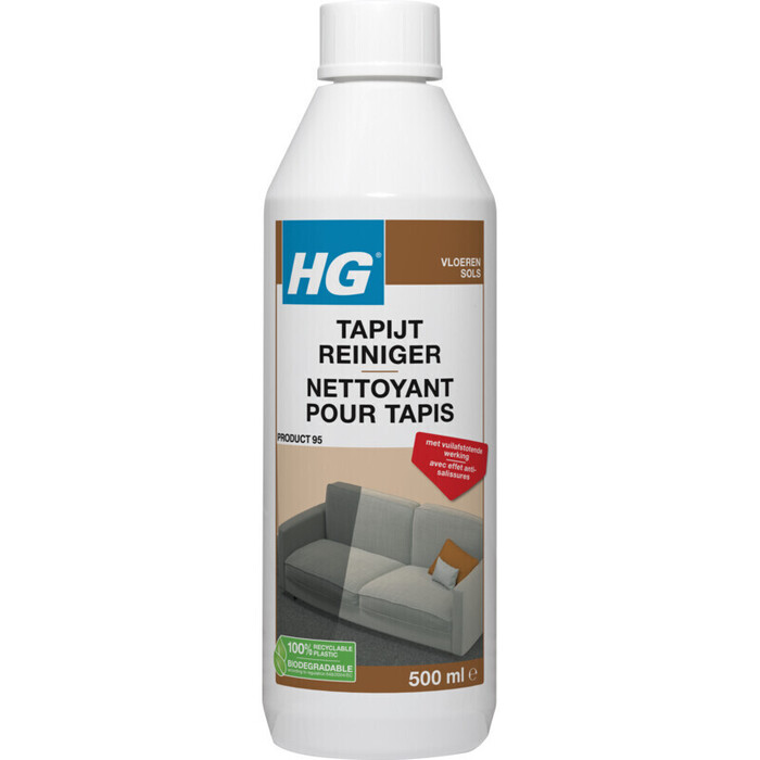 HG Tapijt en bekleding reiniger (0.5L)