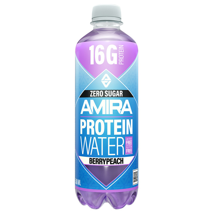 Amira Protein Water Blueberry Peach 500ML (0.5L)