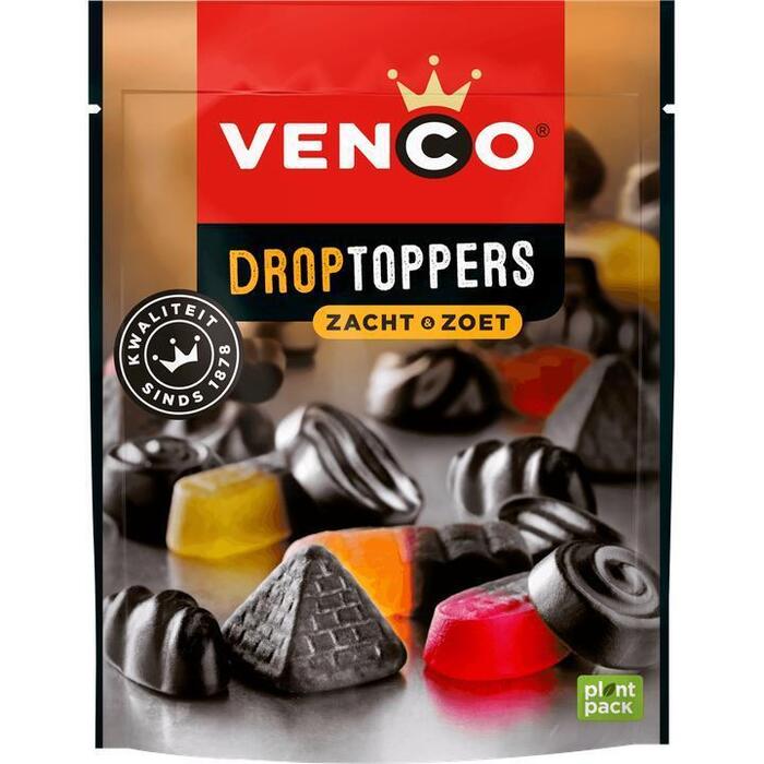 Venco Droptoppers Zacht & Zoet 225 g (225g)