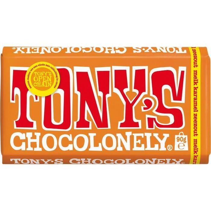 Tony's Chocolonely Reep melk karamel zeezout (90g)
