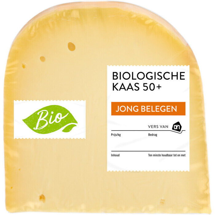 AH Biologisch Jong belegen 50+ stuk (380g)