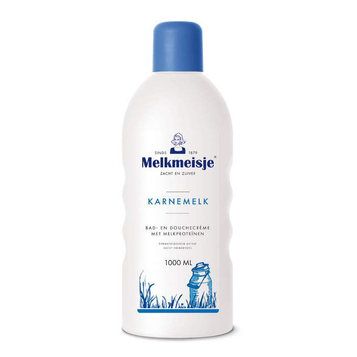 Melkmeisje Bad & douche karnemelk (Stuk, 1L)