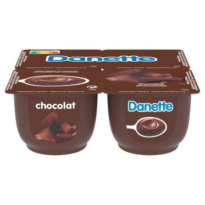 Danone Danette vla chocolade (Set, 500g)