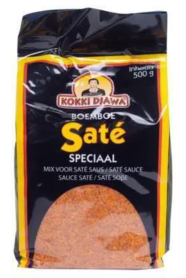 Satésaus speciaal boemboe mix (zak, 500g)