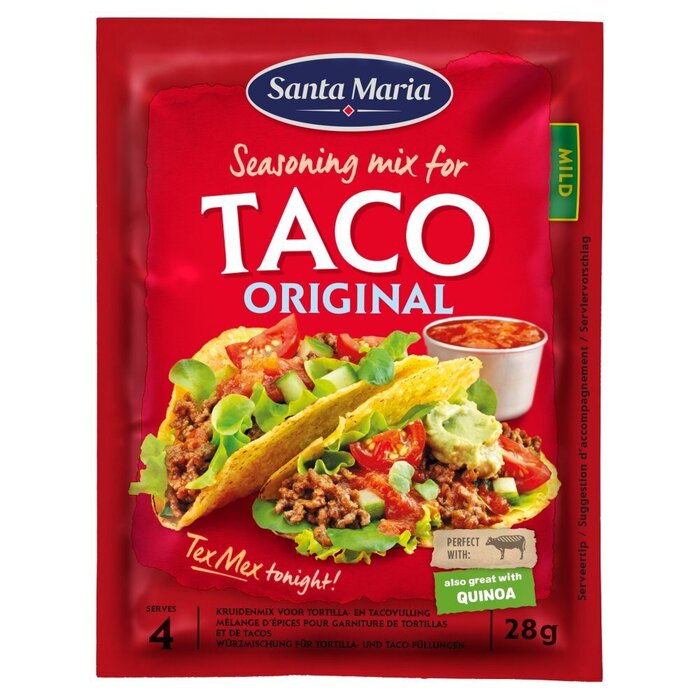Santa Maria Taco Seasoning Mix (Zak, 28g)