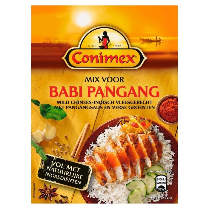 Mix babi pangang natuurlijk (Doos, 73g)