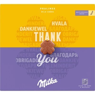 Milka Lila thanks (Doos, 110g)