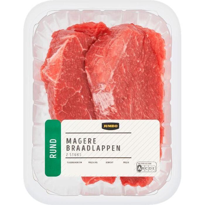 Jumbo Iers Rund Magere Braadlappen 2 Stuks