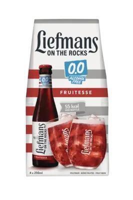 Liefmans Fruitesse alcohol free (Fles, 4 × 250ml)