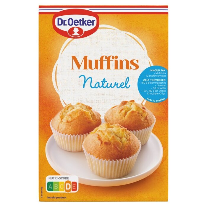 Dr. Oetker Muffins naturel (Pak, 350g)