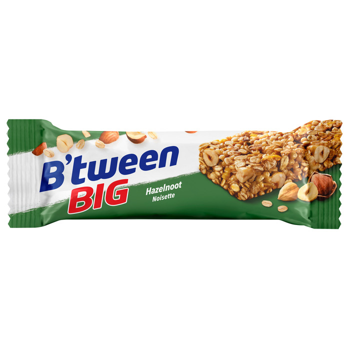 HERO B'tween Granenreep Hazelnoot BIG 50g Reep (50g)