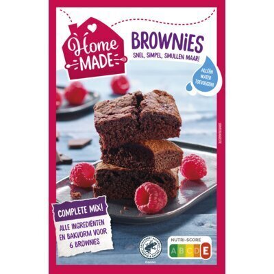 HomeMade Complete Mix voor Brownies 300g (300g)
