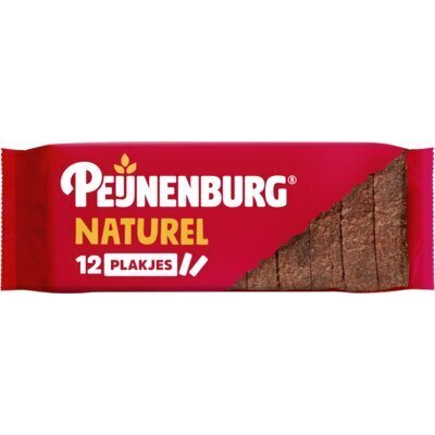Peijnenburg ontbijtkoek naturel gesneden 345 g (345g)