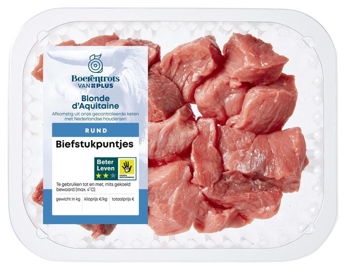 PLUS Boerentrots Biefstukpuntjes (200g)