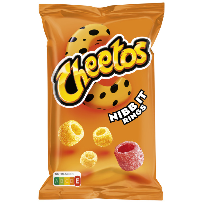 Cheetos Nibb-it Aardappelsnack Rings 110g (Stuk, 110g)