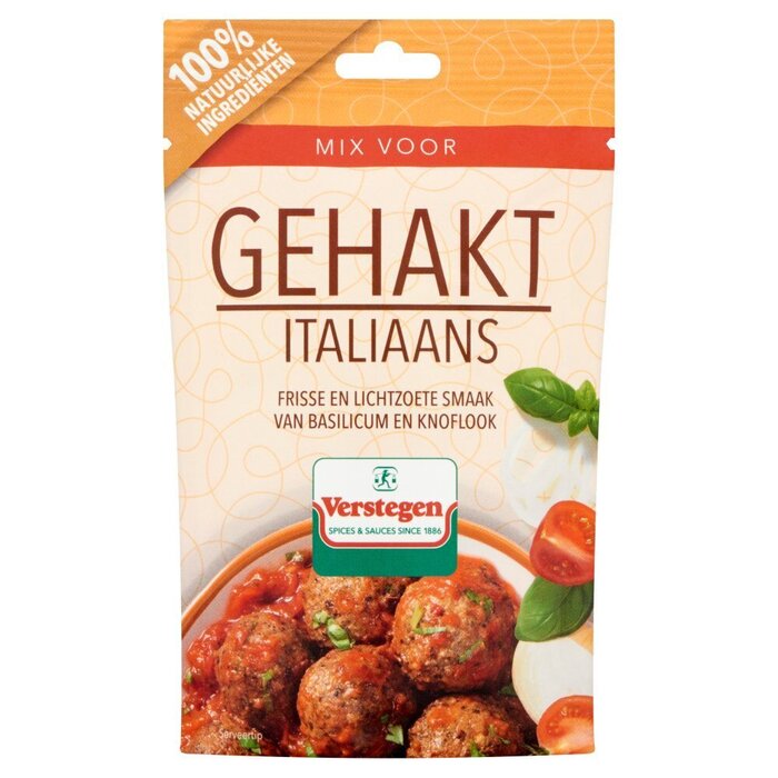 Verstegen Mix voor gehakt Italiaans (Zakje, 40g)