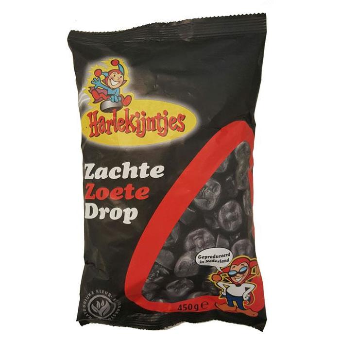 Harlekijntjes Zachte Zoete Drop 450 g (450g)