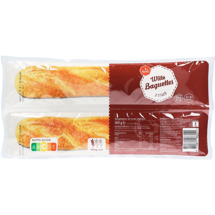 Baguettes wit 2 stuks (300g)