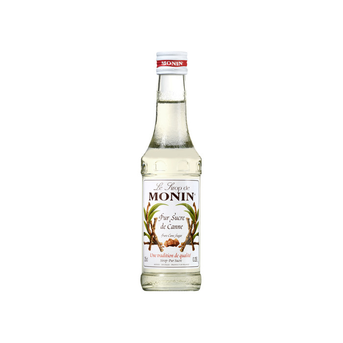 MONIN Le Sirop de Pure Rietsuiker Siroop 25 cl Fles (rol, 250ml)