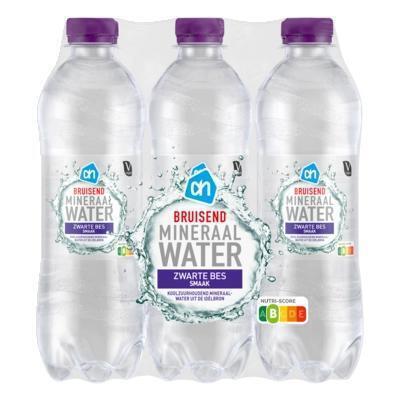 AH Bruiswater zwarte bes 6-pack (3L)