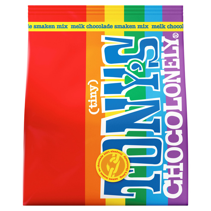 Tony's Chocolonely Tiny's chocolade mix melk 135g (135g)
