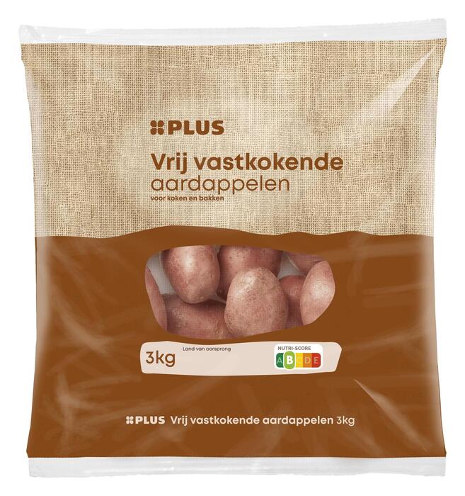 PLUS Vrij vastkokende aardappel (Zak, 3kg)