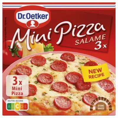 Dr. Oetker Mini Pizza Salame 3 Stuks 300 g (300g)