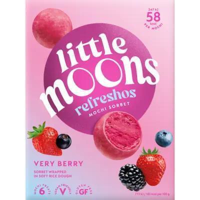 Little Moons Mochi ijs rood fruit (192g)