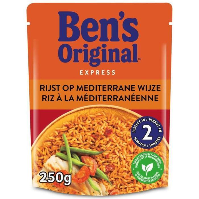 Ben's Original Express Rijst op Mediterrane Wijze 250g (220g)