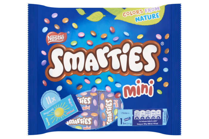 Nestlé Smarties Mini 11 Boxes 158 g (158g)