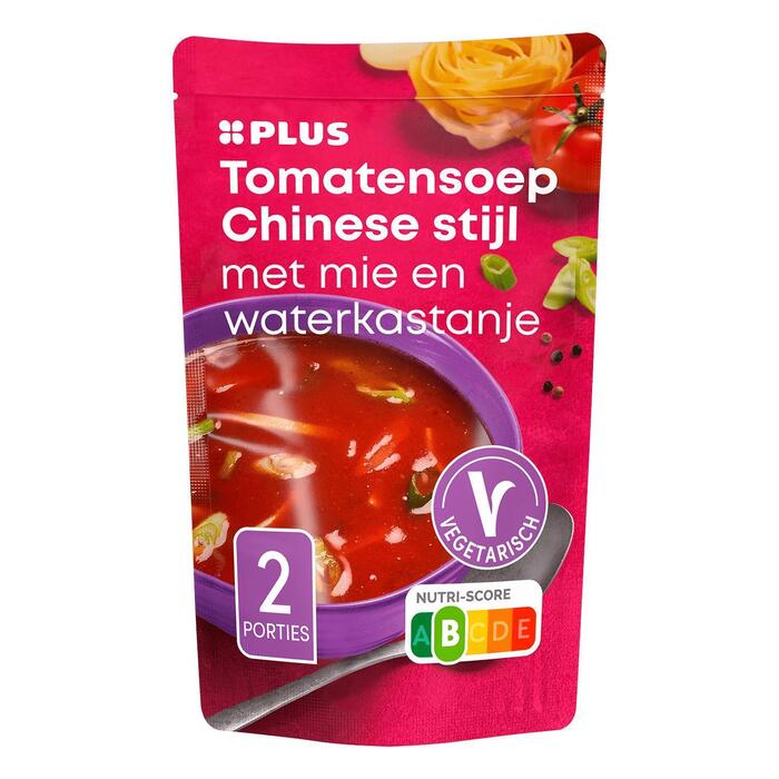 Soep in Zak Chinese tomatensoep (Zak, 0.57L)