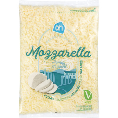 AH Geraspte mozzarella (150g)